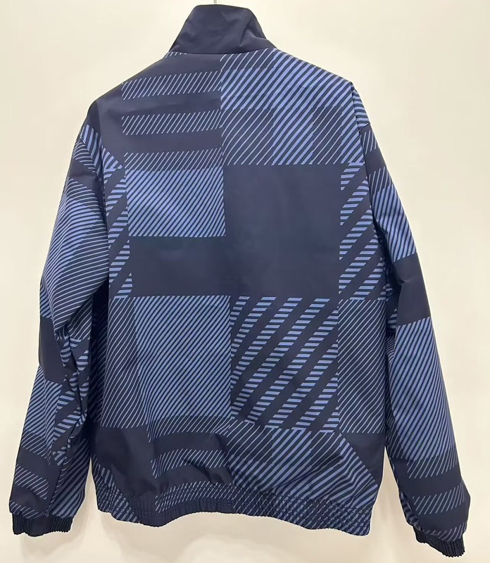 24-25 Scotland Grey & Light blue Double Sided Windbreaker (双面风衣)
