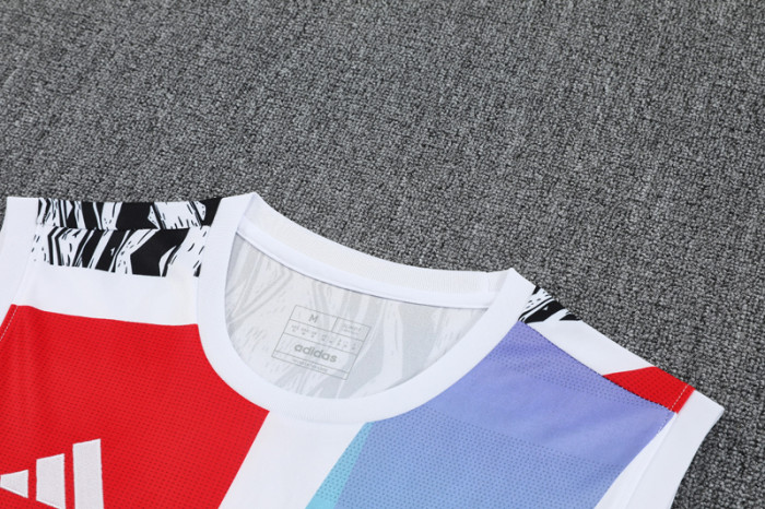 25-26 ARS White Tank top and shorts suit