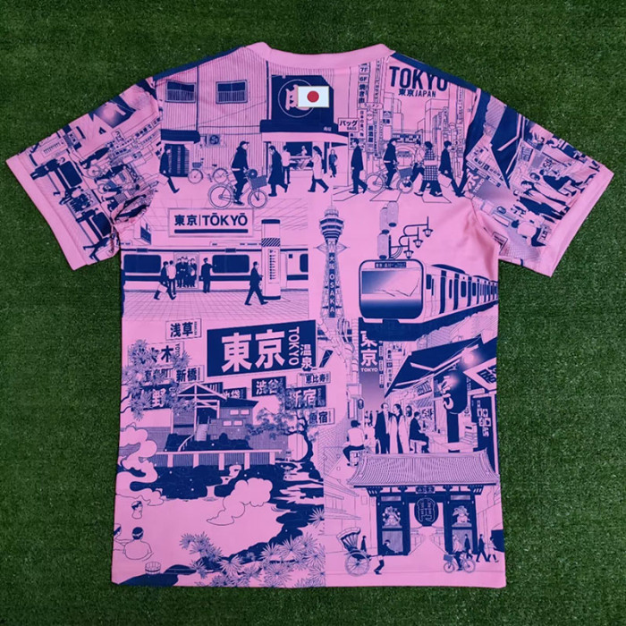 2024 Japan Pink Special Edition Fans Soccer Jersey 粉色东京