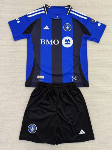25-26 Montreal CF Home Kids Soccer Jersey *带章