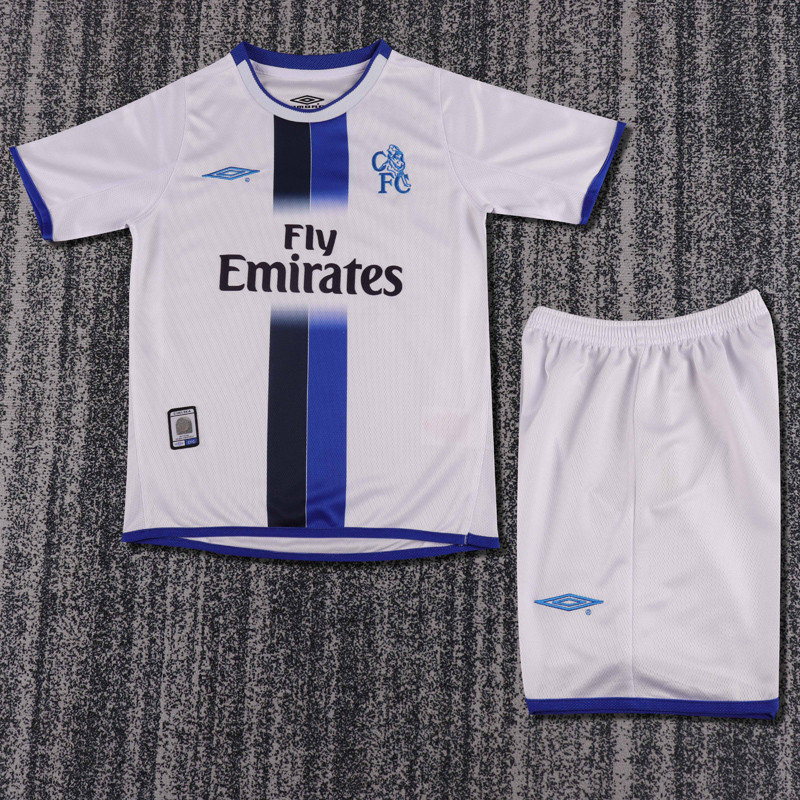 2003-2005 CHE Away Kids Retro Soccer Jersey