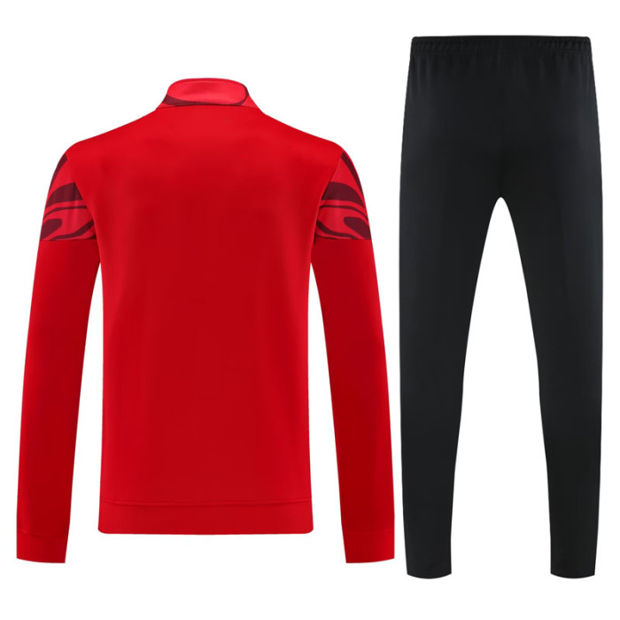 2025 JOM Red Jacket Tracksuit #2311