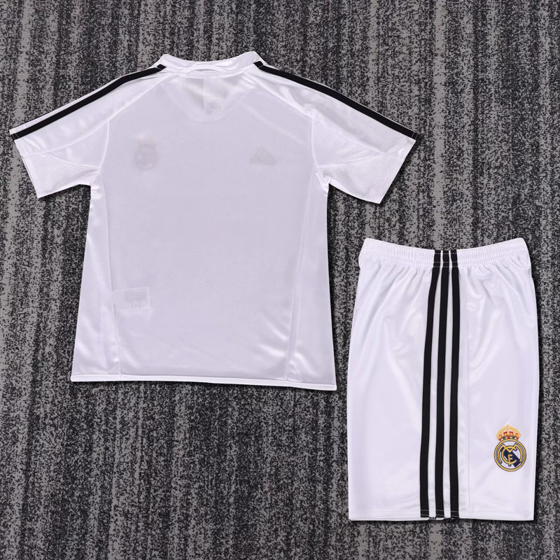 2004-2005 RMA Home Kids Retro Soccer Jersey