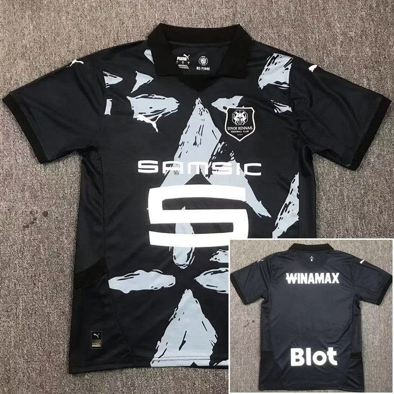 24-25 Stade Rennais Third Fans Soccer Jersey