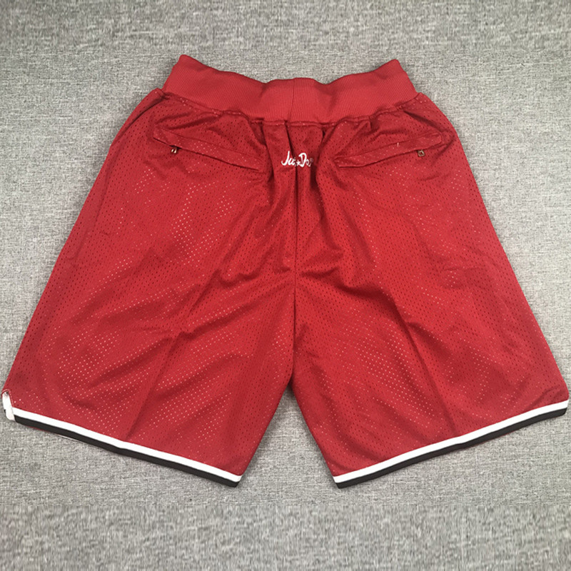 Rockets Red City Edition Top Quality NBA Pocket Pants * 火箭队中文版