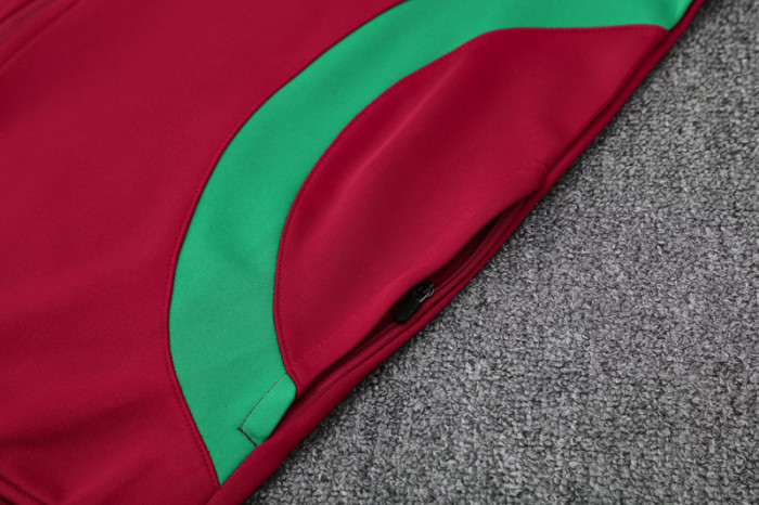 25-26 Monaco Dark red Jacket Tracksuit