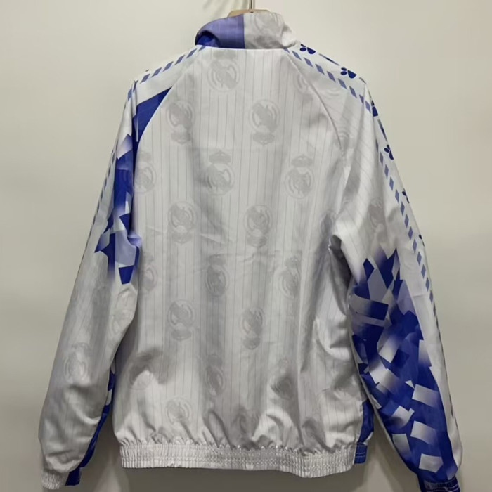 1996-97 BAR Purple & White Retro Double Sided Windbreaker (双面风衣)(刺绣)