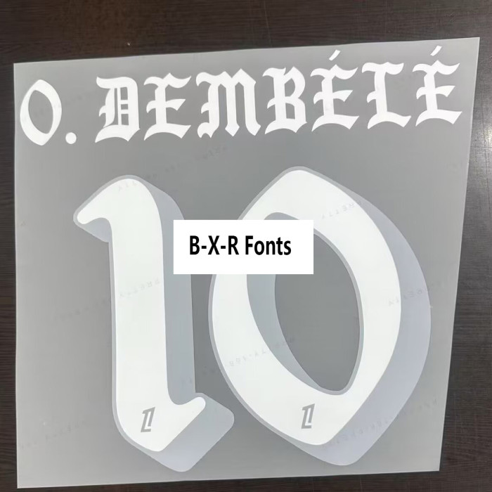 24-25 PSG Home O.Dembélé #10 Fans Soccer Jersey (Snipes) (B-X-R Fonts)