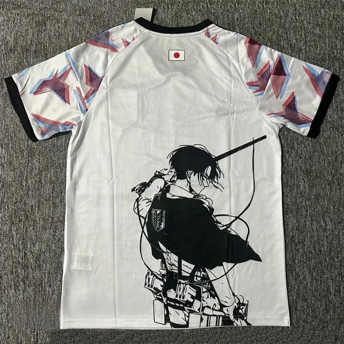 25-26 Japan White Special Edition Fans Soccer Jersey *