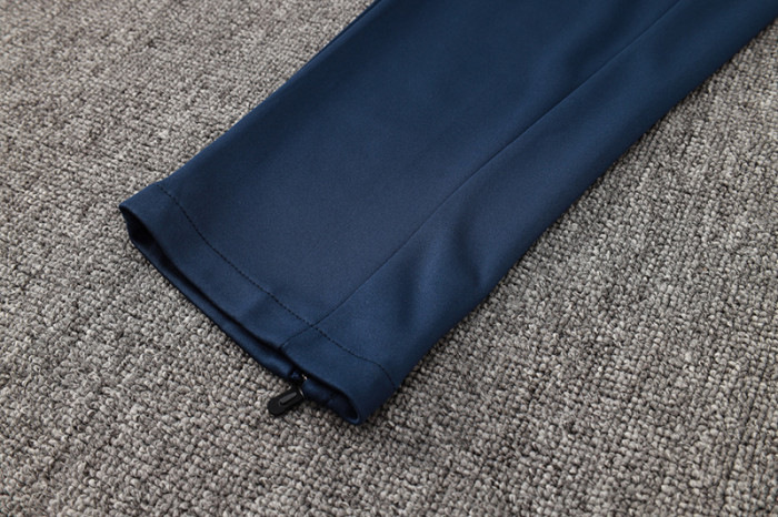 2024 JOM Light blue Half Pull Tracksuit (半拉链)