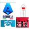 Serie A +MSC+ MILAN(意甲45+左袖广告+背下广告)