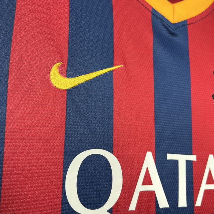 2013-2014 BAR Home Retro Soccer Jersey (带章)