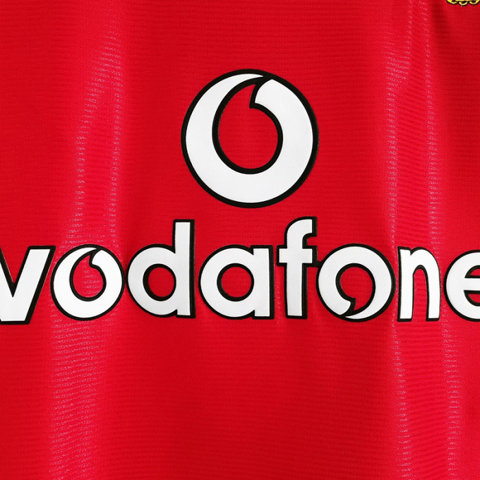 2001-2002 Man Utd Home Retro Soccer Jersey