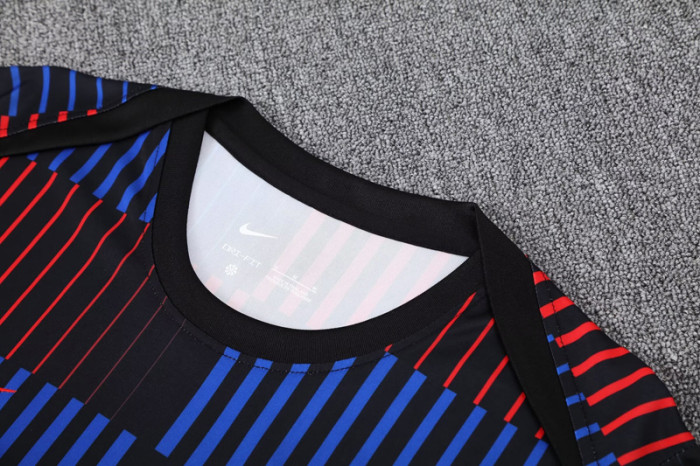 25-26 BAR Red blue Training Short Suit