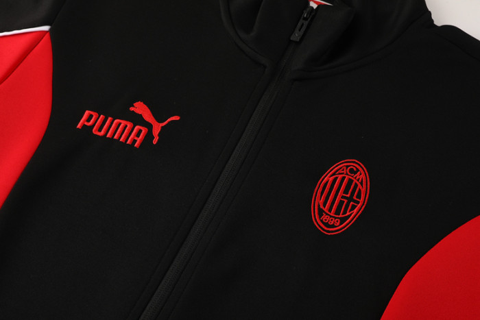 25-26 ACM Black red Jacket Tracksuit #01