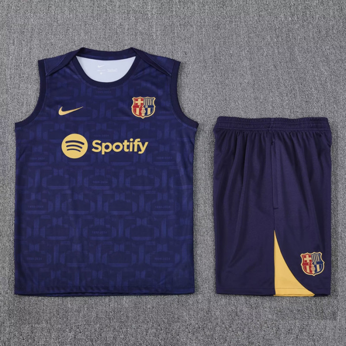 25-26 BAR Royal blue Tank top and shorts suit