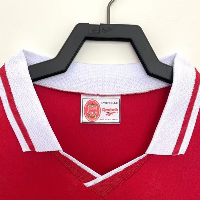 1996-1997 LIV Home Long Sleeve Retro Soccer Jersey (长袖)