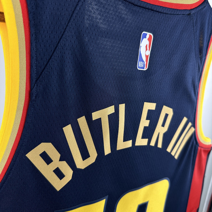 24-25 WARRIORS BUTLERIII #10 Royal blue City Edition Top Quality Hot Pressing NBA Jersey
