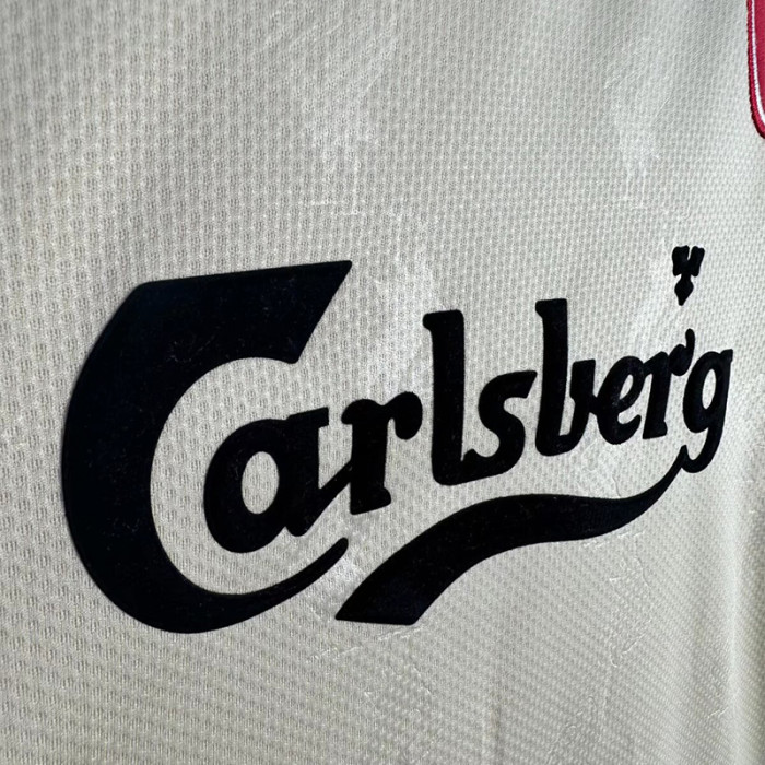1996-1997 LIV Away Long Sleeve Retro Soccer Jersey (长袖)