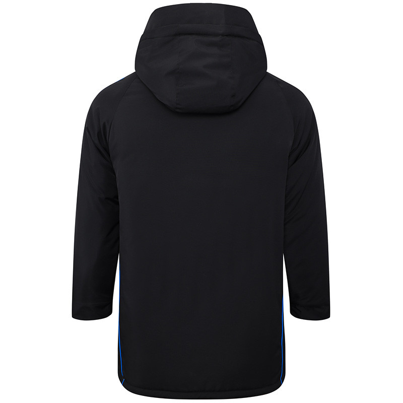 24-25 Argentina Black Windbreaker Fabric Cotton Coat #G187(金标)