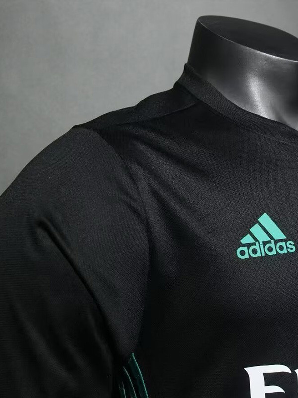 2017-2018 RMA Away Player Version Long Sleeve Retro Soccer Jersey(长袖球员)