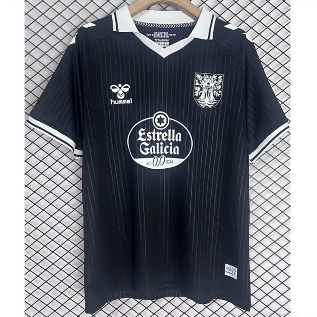25-26 Celta 100th Anniversary Black Fans Soccer Jersey