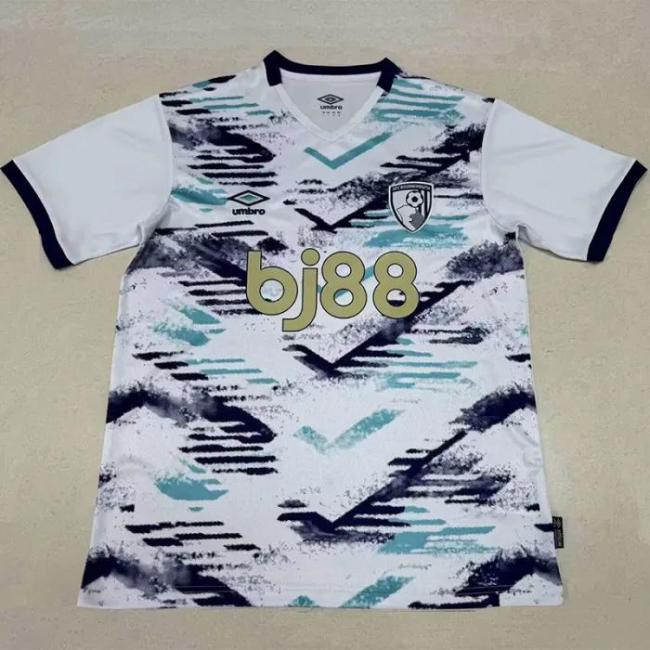 24-25 Bournemouth Away Fans Soccer Jersey