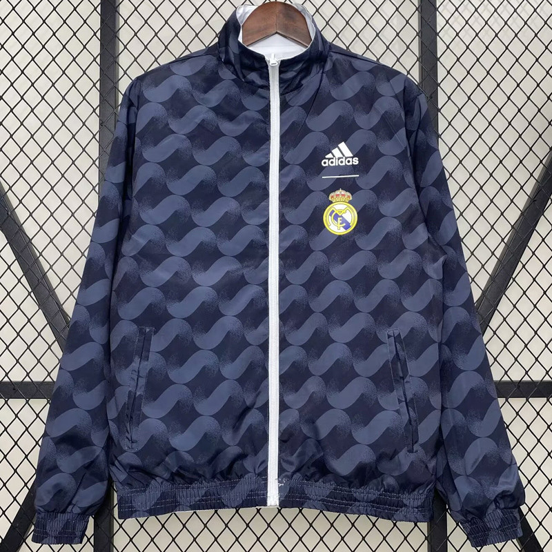 2024 RMA White & Black Double Sided Windbreaker (双面刺绣)(双面风衣)