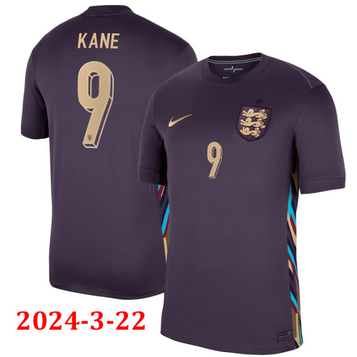 24-25 England Away 1:1 Fans Soccer Jersey