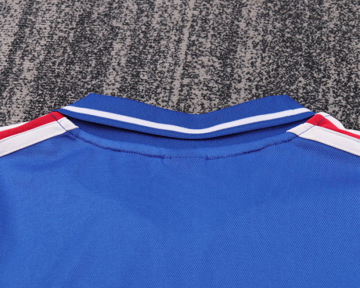 2000 France Home Kids Retro Soccer Jersey