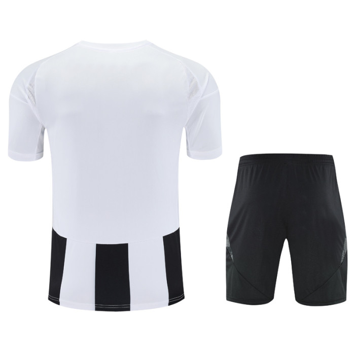 2025 AD White black Training Short Suit