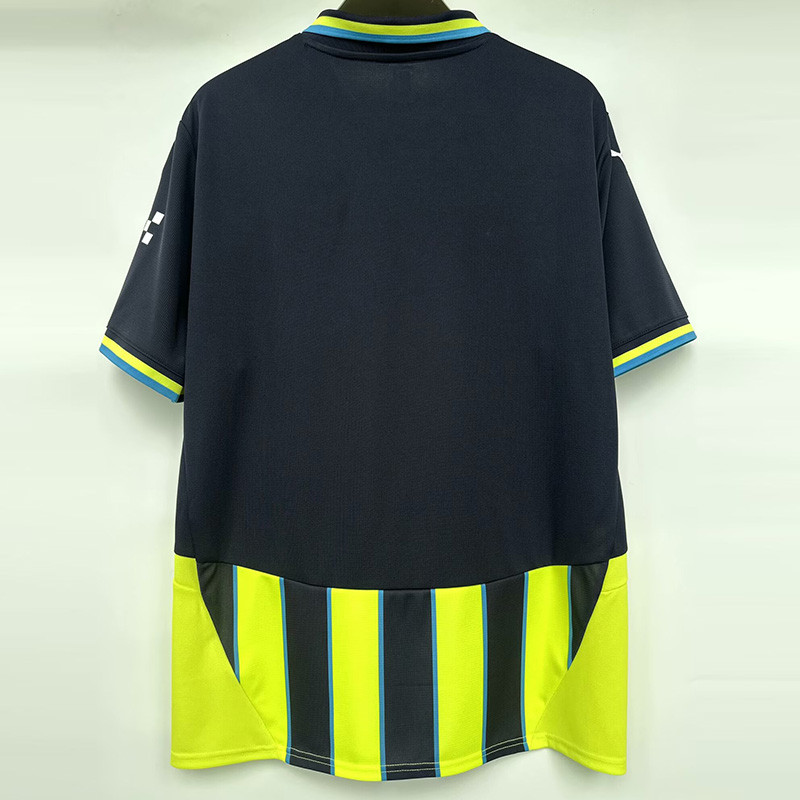 24-25 Man City Away 1:1 Fans Soccer Jersey