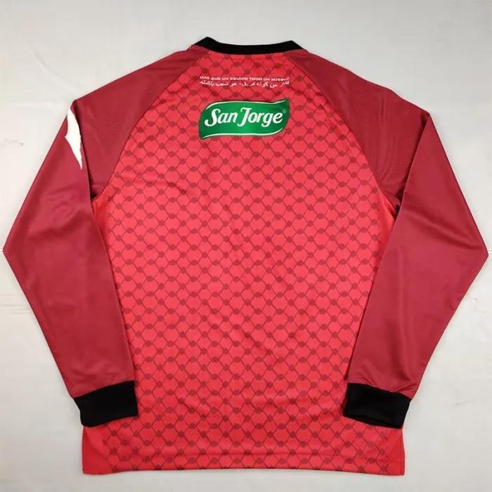 25-26 Deportivo Palestino Red Long Sleeve Soccer Jersey (长袖)