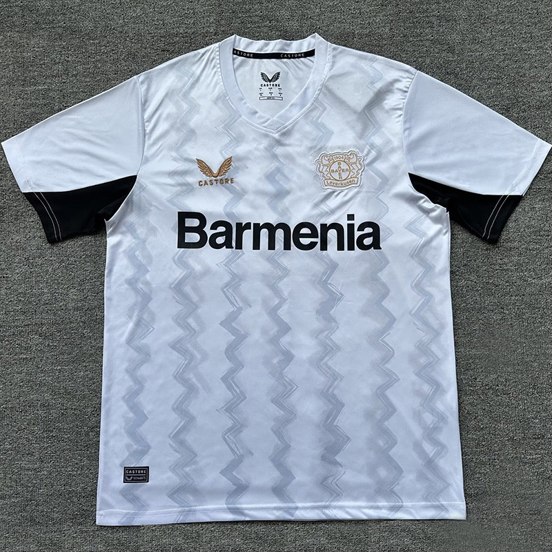 24-25 LeverKusen Away Fans Soccer Jersey