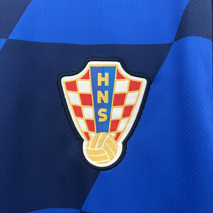 24-25 Croatia Away 1:1 Fans Soccer Jersey
