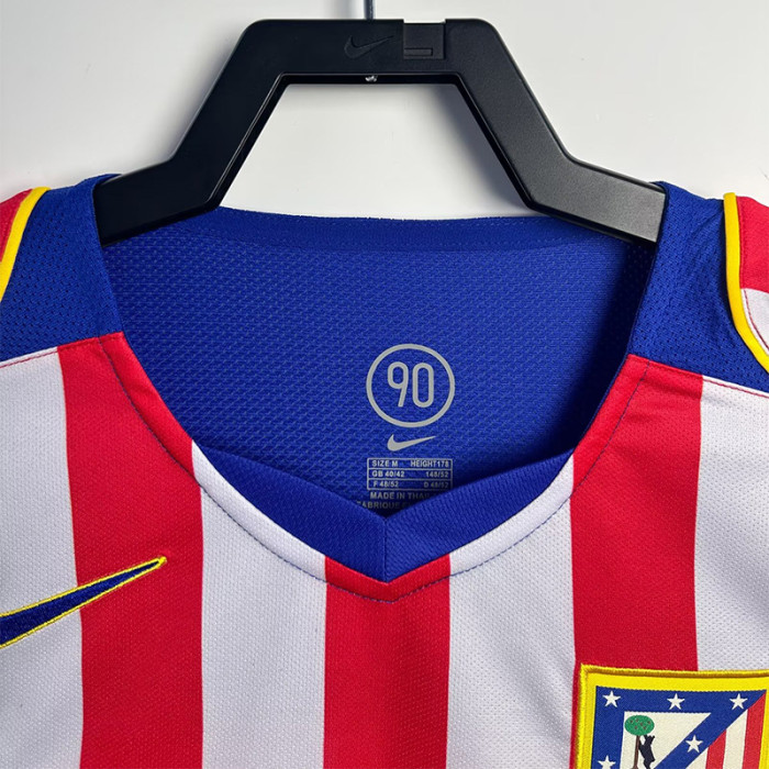 2004-2005 ATM Home Long Sleeve Retro Soccer Jersey (长袖)
