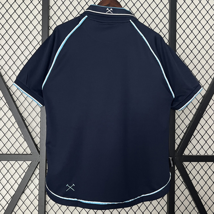 1999-2001 West Ham Away Retro Soccer Jersey