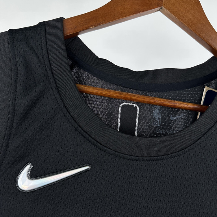 21-22 HEAT JAQUEZ JR. #11 Black City Edition Top Quality Hot Pressing NBA Jersey (圆领）
