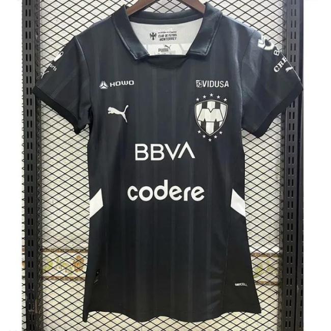 24-25 Monterrey Third Women Soccer Jersey (女)黑色