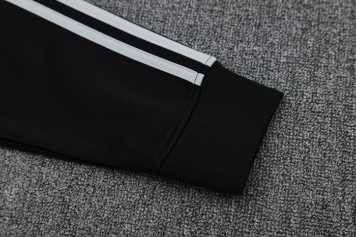 2025 AD Black Jacket Tracksuit #2314