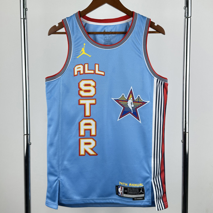 25-26 ALL-STAR TATUM #0 Light blue Top Quality Hot Pressing NBA Jersey