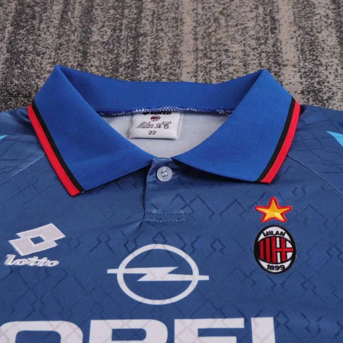 1995-1996 ACM Away Kids Retro Soccer Jersey
