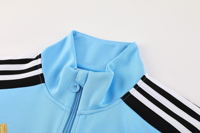 2024 AD Light blue Kids Jacket Tracksuit #AJ20(童装)