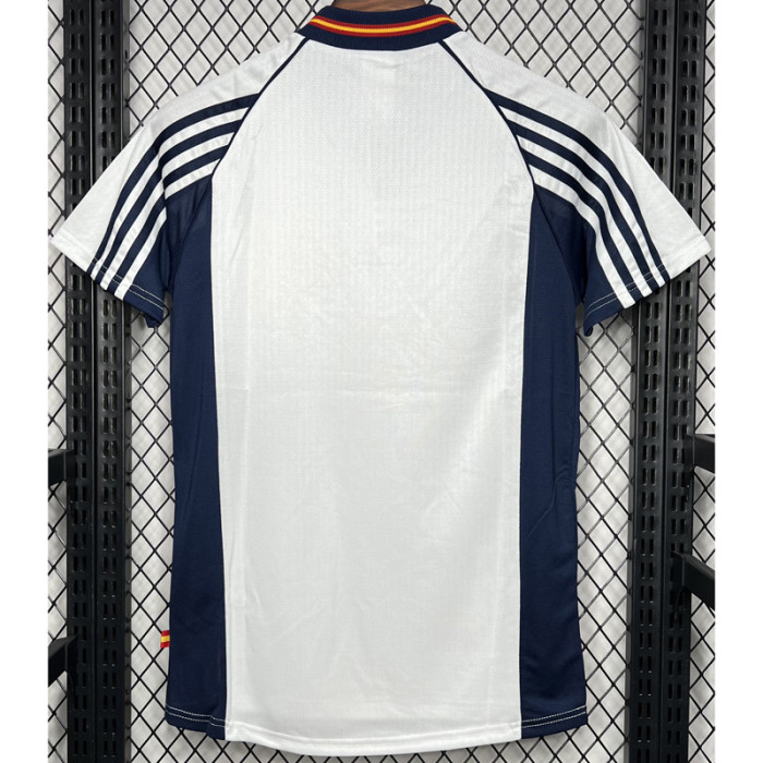 1998 Spain Away Retro Soccer Jersey