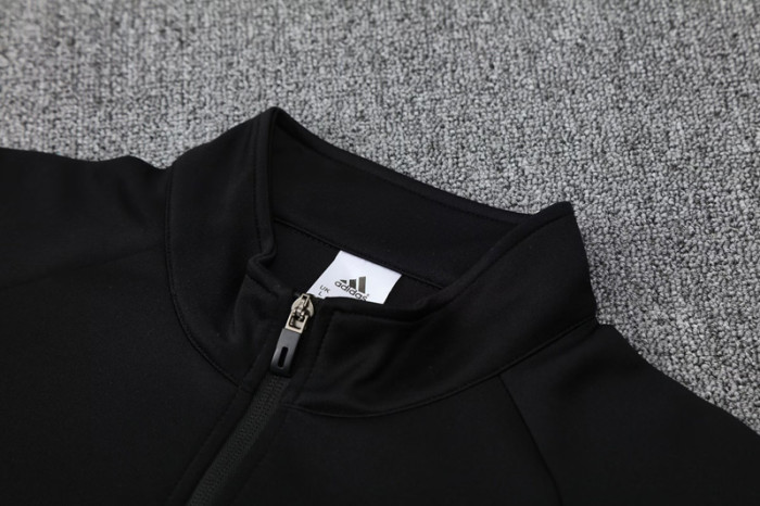 2025 AD Black Jacket Tracksuit #2308