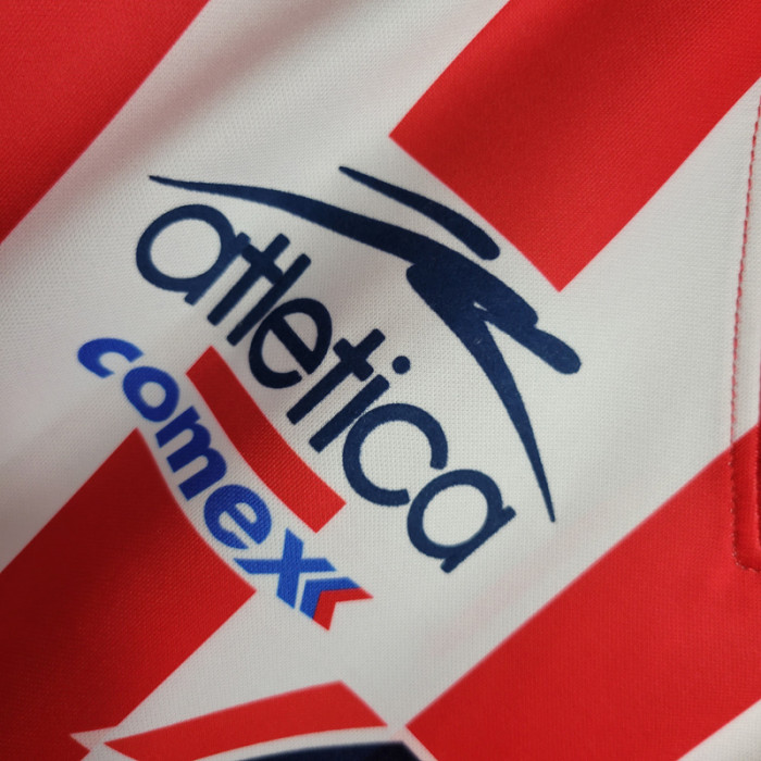 2001-2002 Chivas Home Retro Soccer Jersey