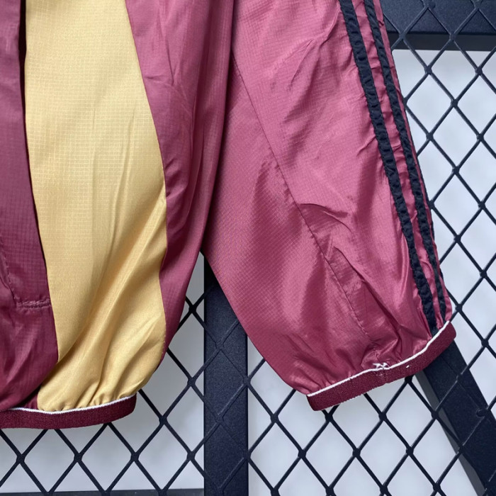 24-25 RMA Red & Khaki Double Sided Windbreaker (双面风衣)