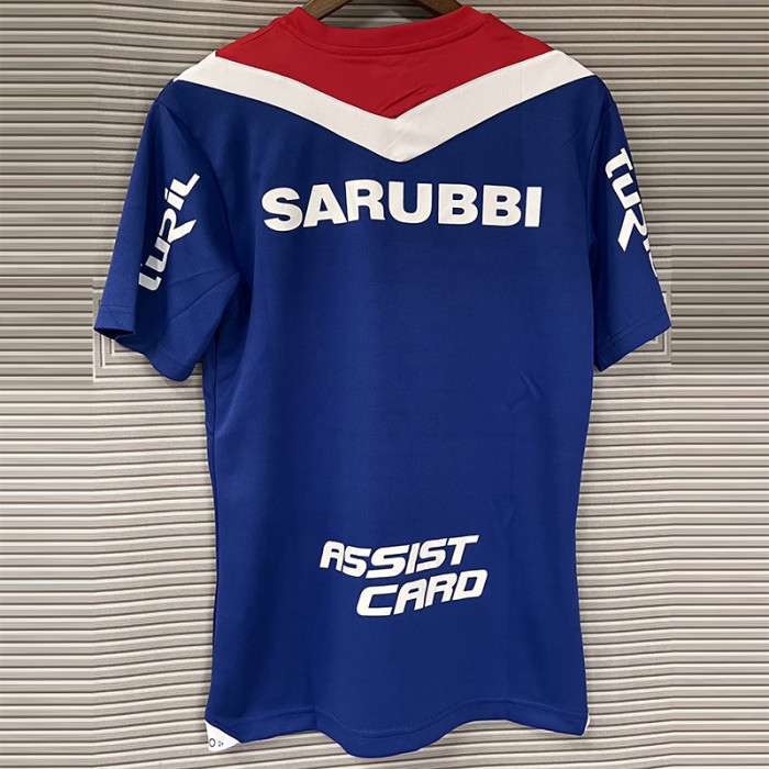 2025 Club Nacional Blue Fans Soccer Jersey (V领)