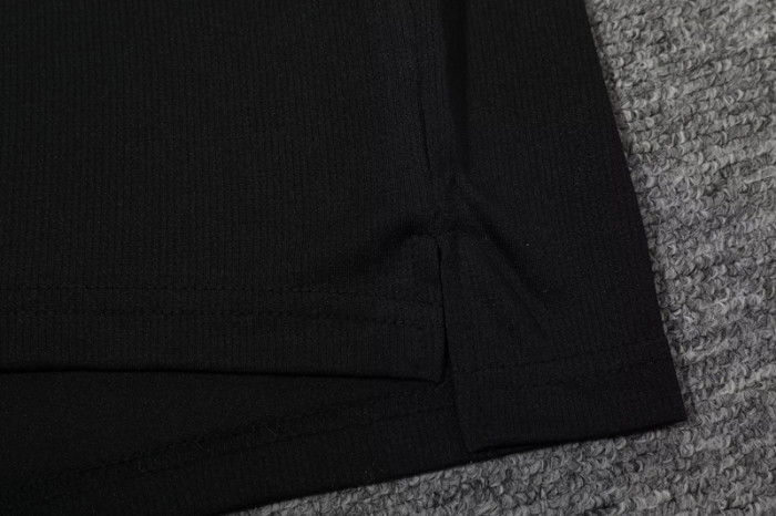 25-26 PSG Jordan Black Polo Tracksuit