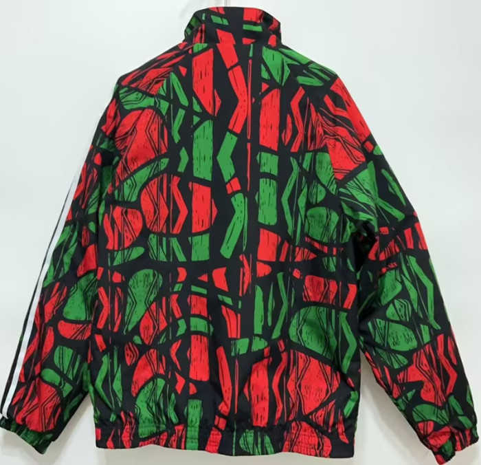 24-25 ARS Red & Black Double Sided Windbreaker (双面风衣)